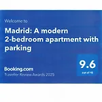 Madrid: A Modern 2-Bedroom Apartment With Parking
